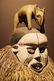 Suku mask with animal on top - 2