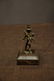 Ashanti goldweight man holding some wood and two pots - 3