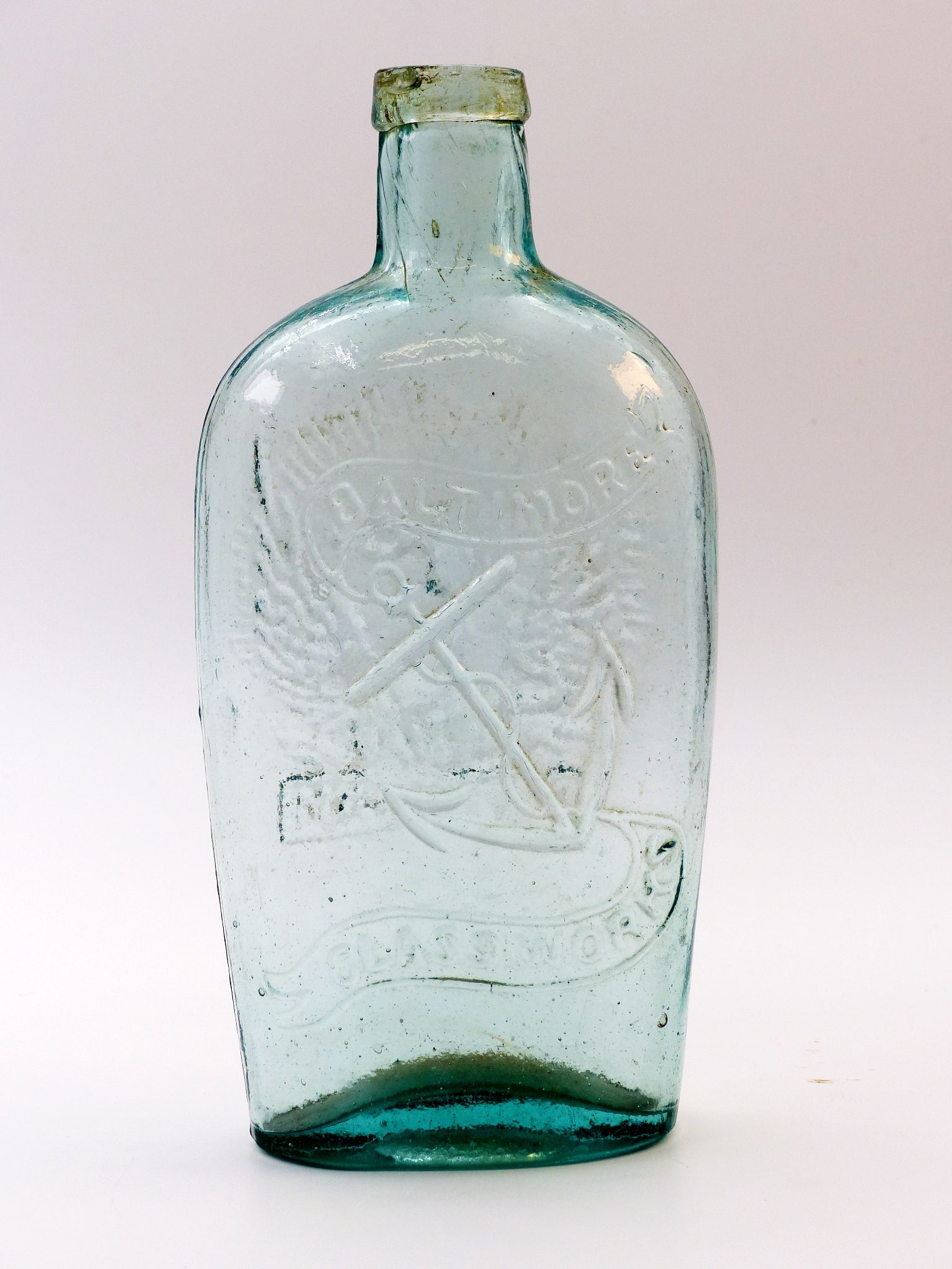 Baltimore Glassworks Anchor Resurgam Flask (1 of 7)