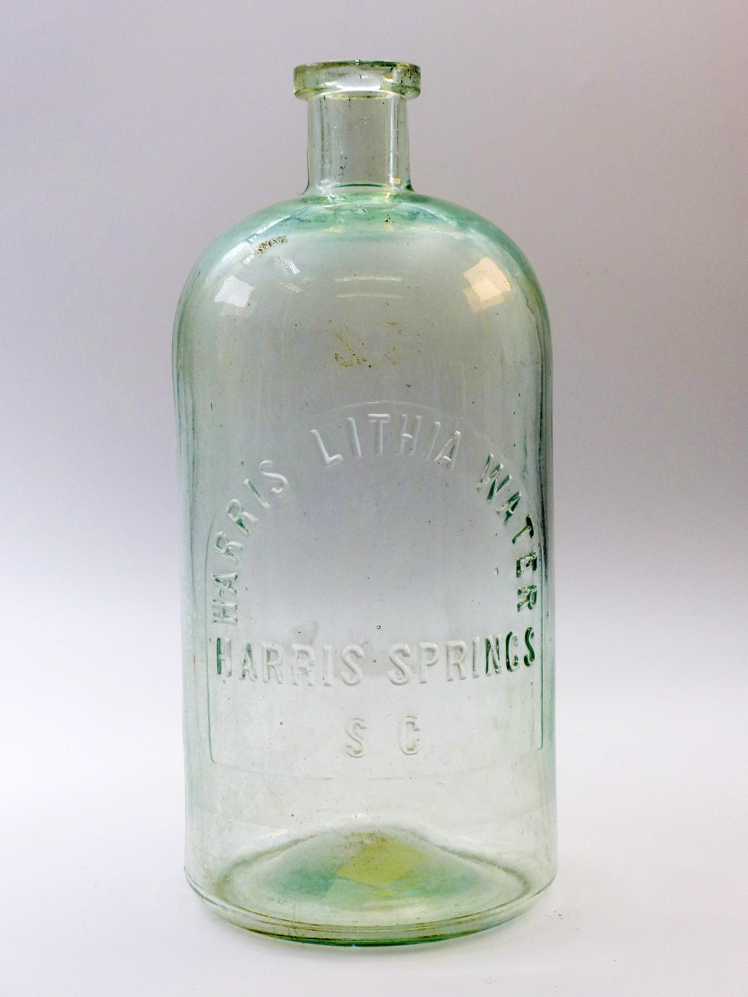 Harris Lithia Water Harris Springs Sc Glass Bottle (1 of 6)