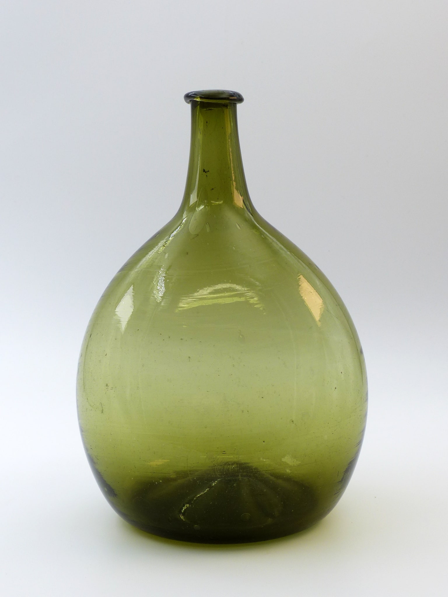 Small Oval-shaped Demijohn Bottle (1 of 8)