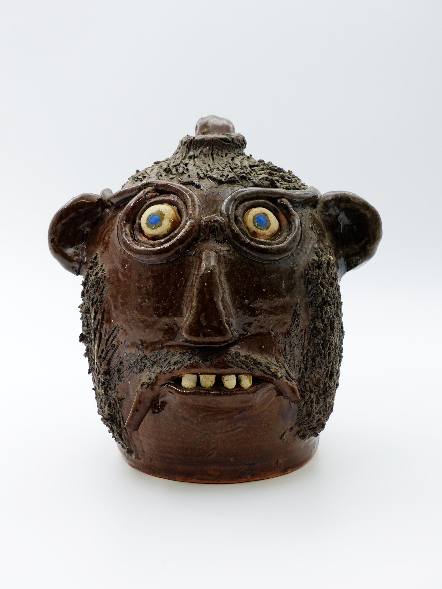 Flossie Meaders Face Jug (1 of 9)