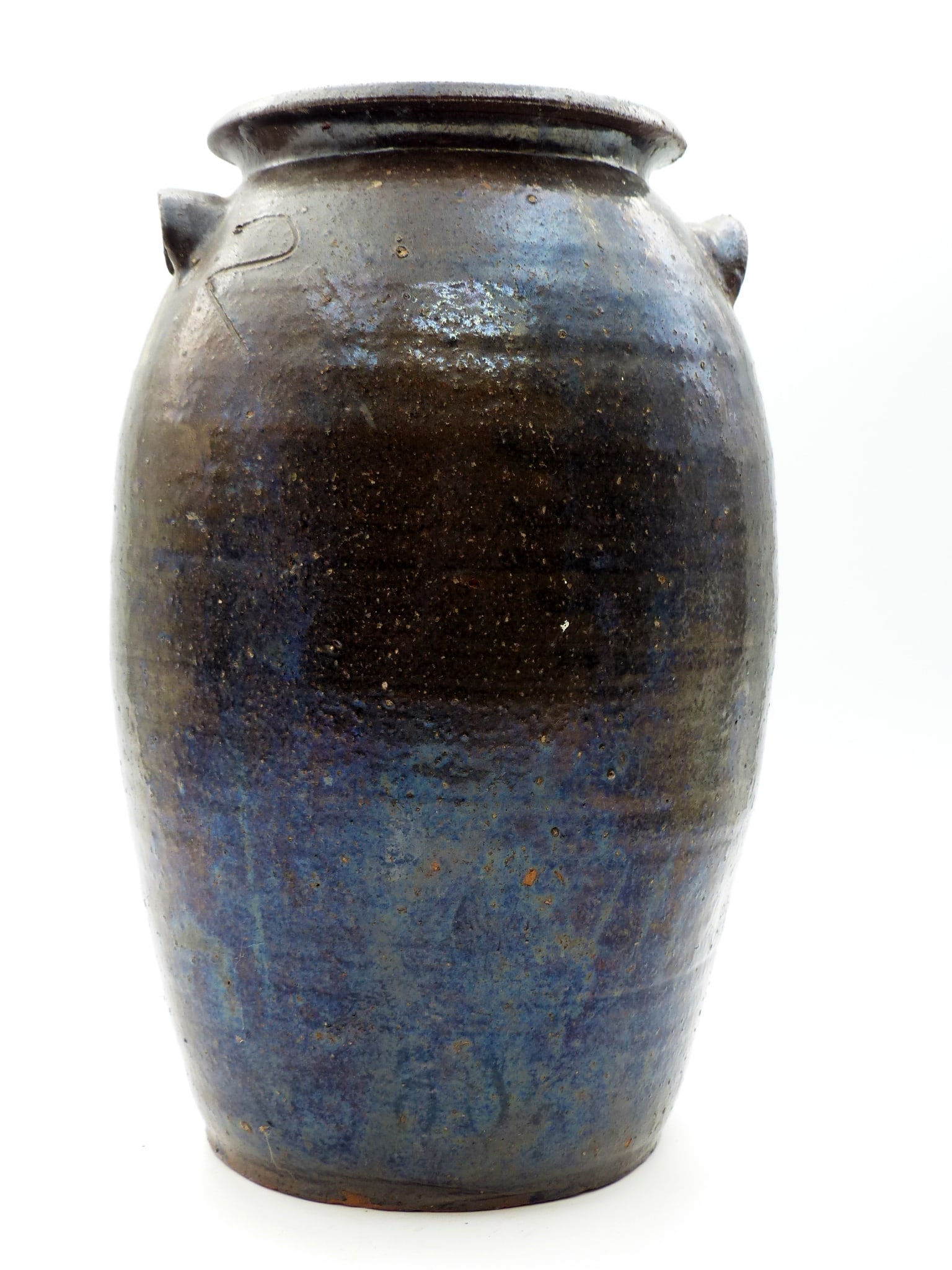 2 Gal Southern To Handle Storage Jar: 2 Gal southern to handle storage jar -Condition: normal Wear with no repairs ; 14 "H