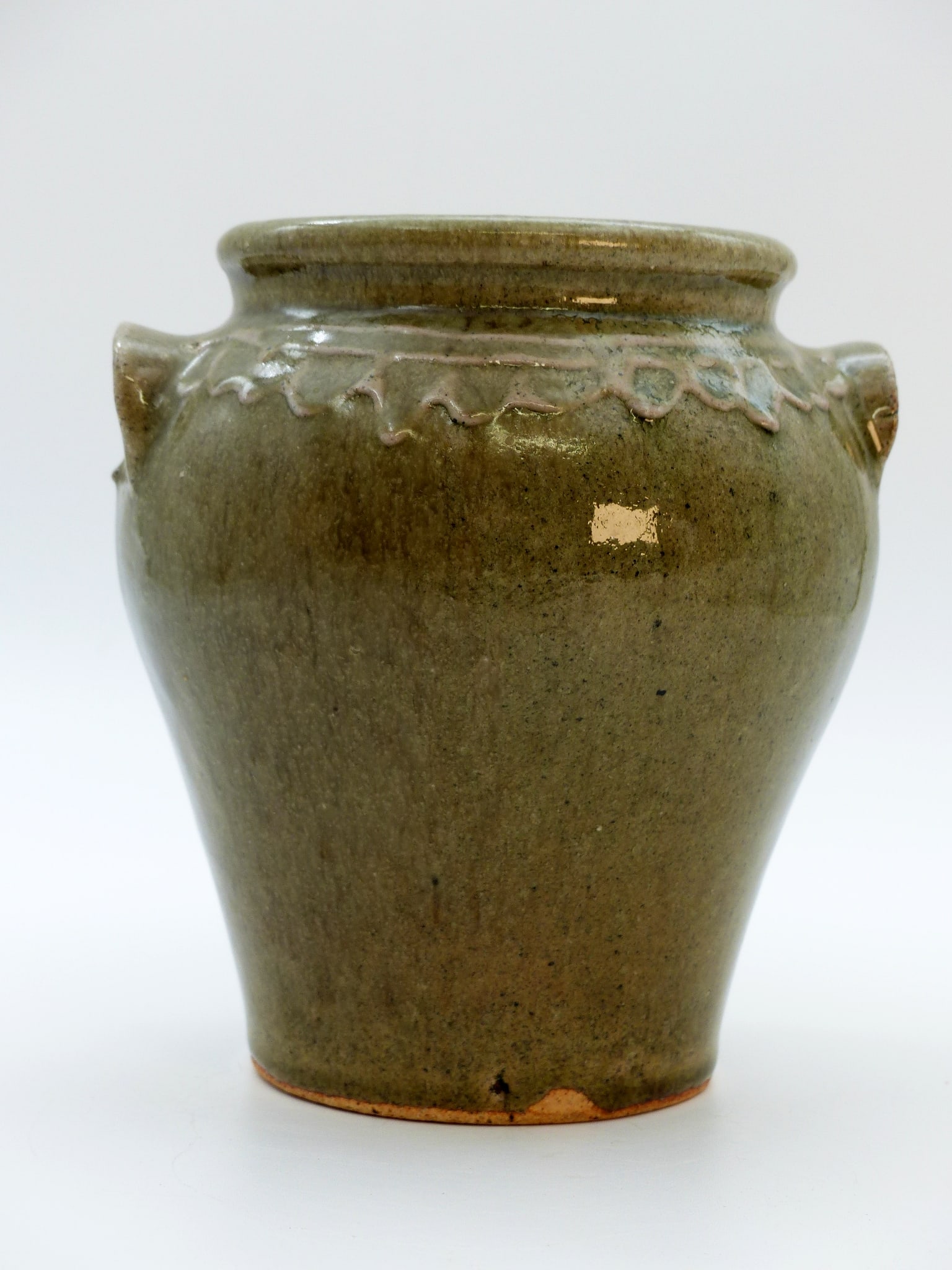 Small Decorated Edgefield Storage Jar (1 of 9)