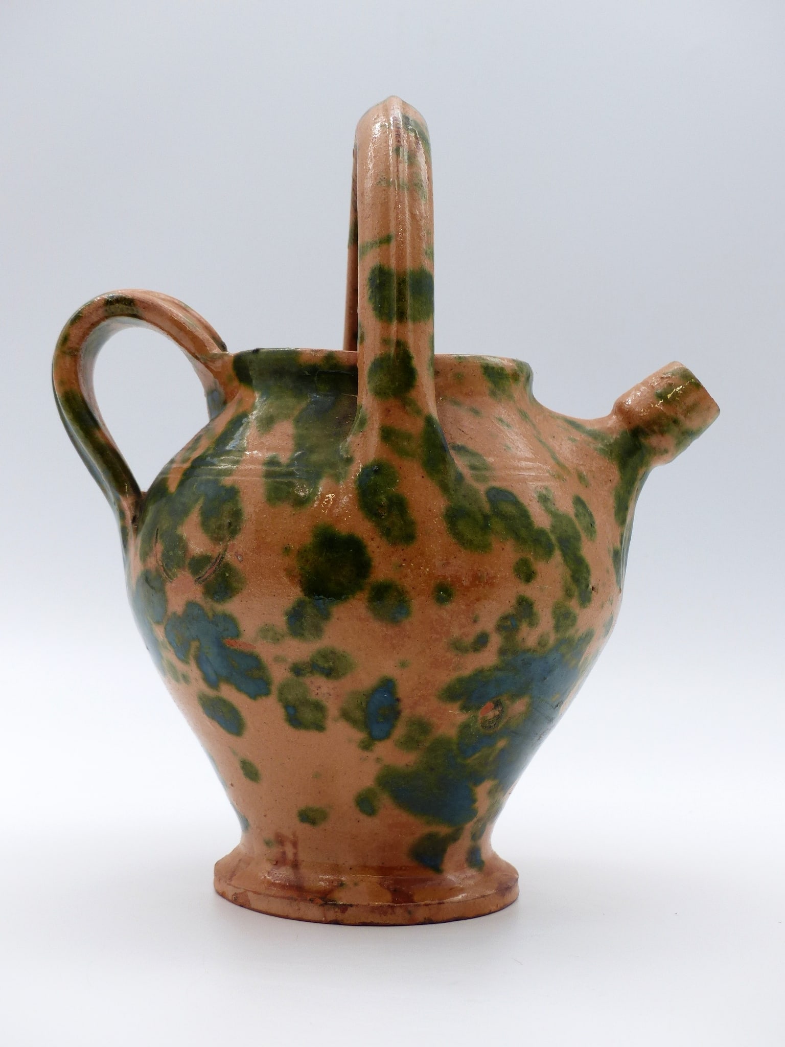 Lead Glaze Harvest Jug With Handle (1 of 7)