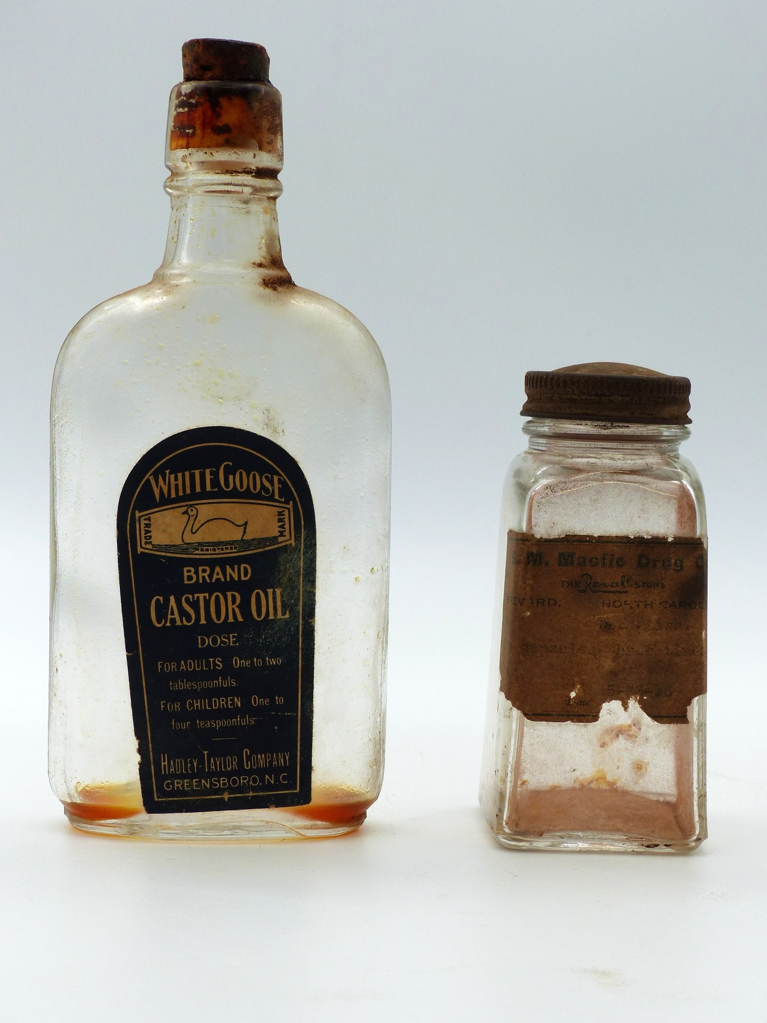 Two North Carolina Medicine Bottles (1 of 6)