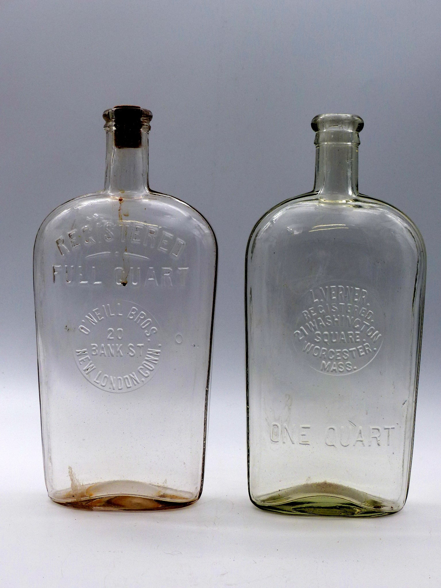 Group Of 2 Antique Flask (1 of 6)