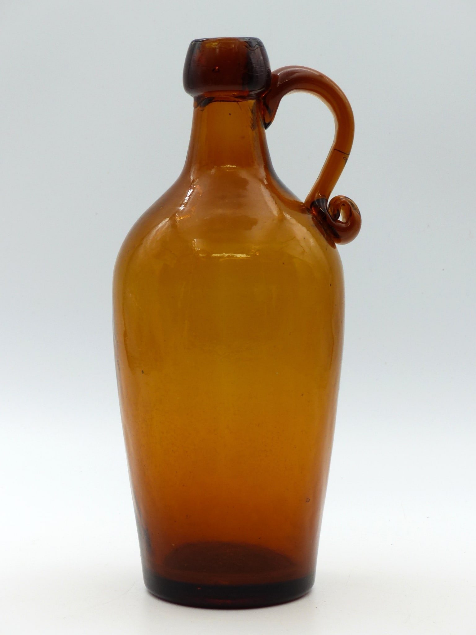 Whiskey Bottle With Unusual Curly Handle (1 of 6)