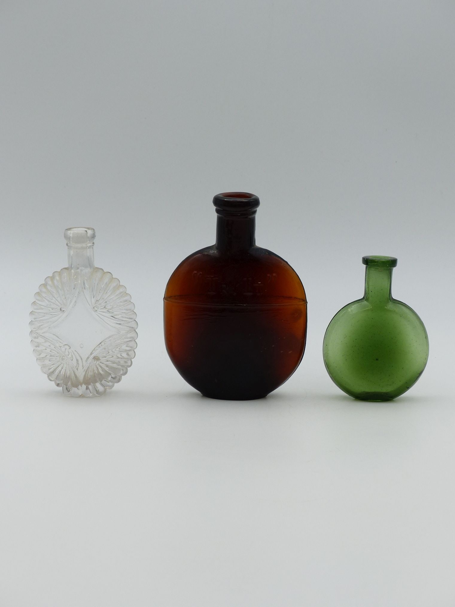 "Pumpkin Seed Bottle Collection: Amber (1 of 7)