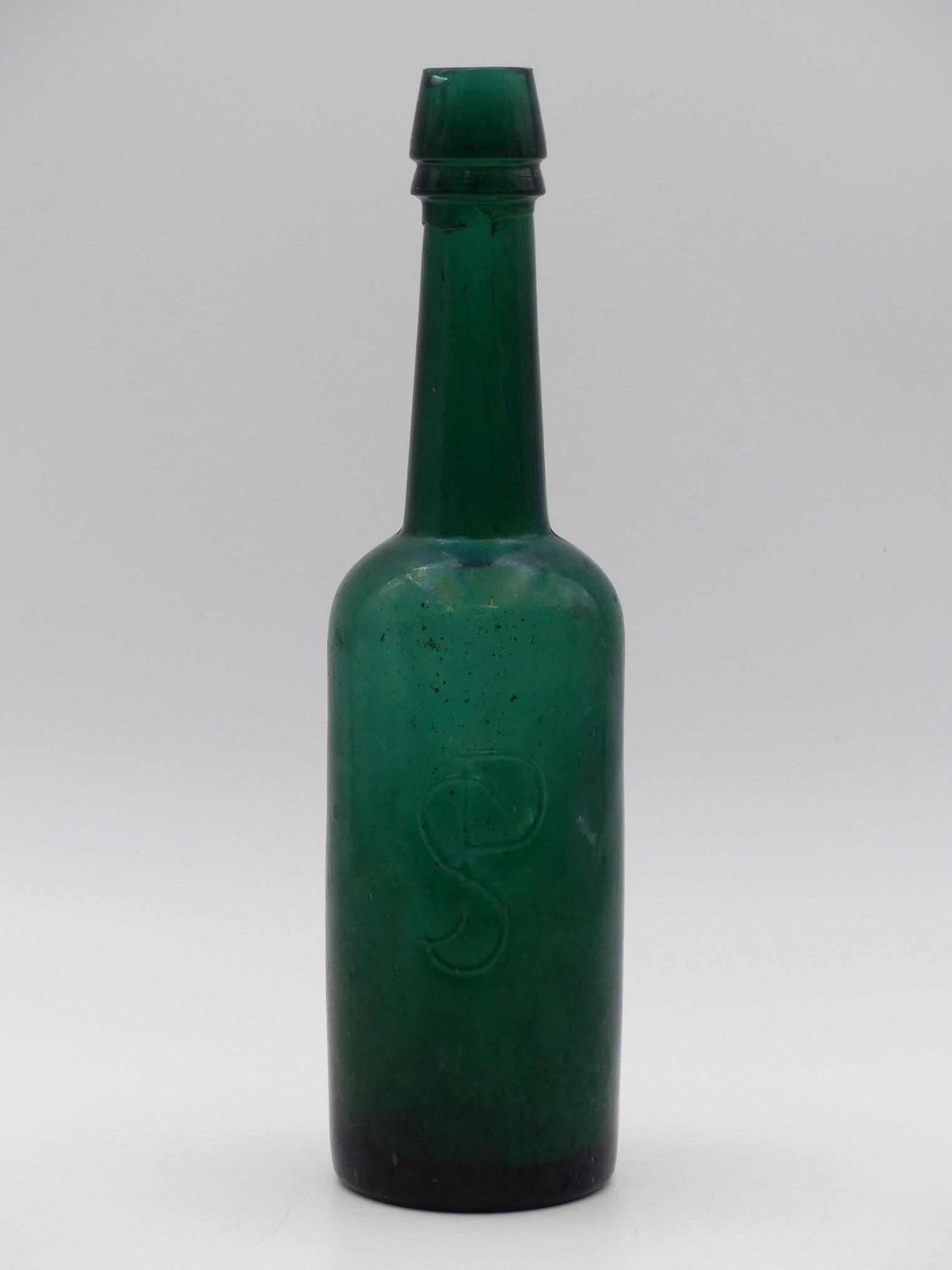 Teal Green Blob Top Bottle with SPâ€ Embossing (1 of 8)