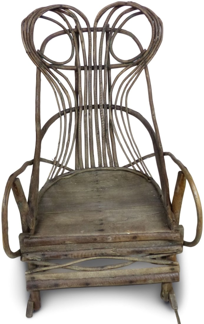 Primitive Willow Branch Rocking Chair (1 of 7)