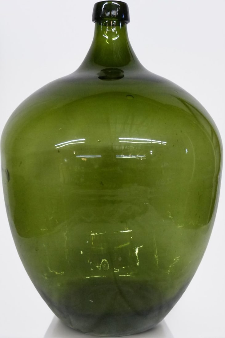 Extra Large Dark Green Demijohn (Mirror Condition) (1 of 9)