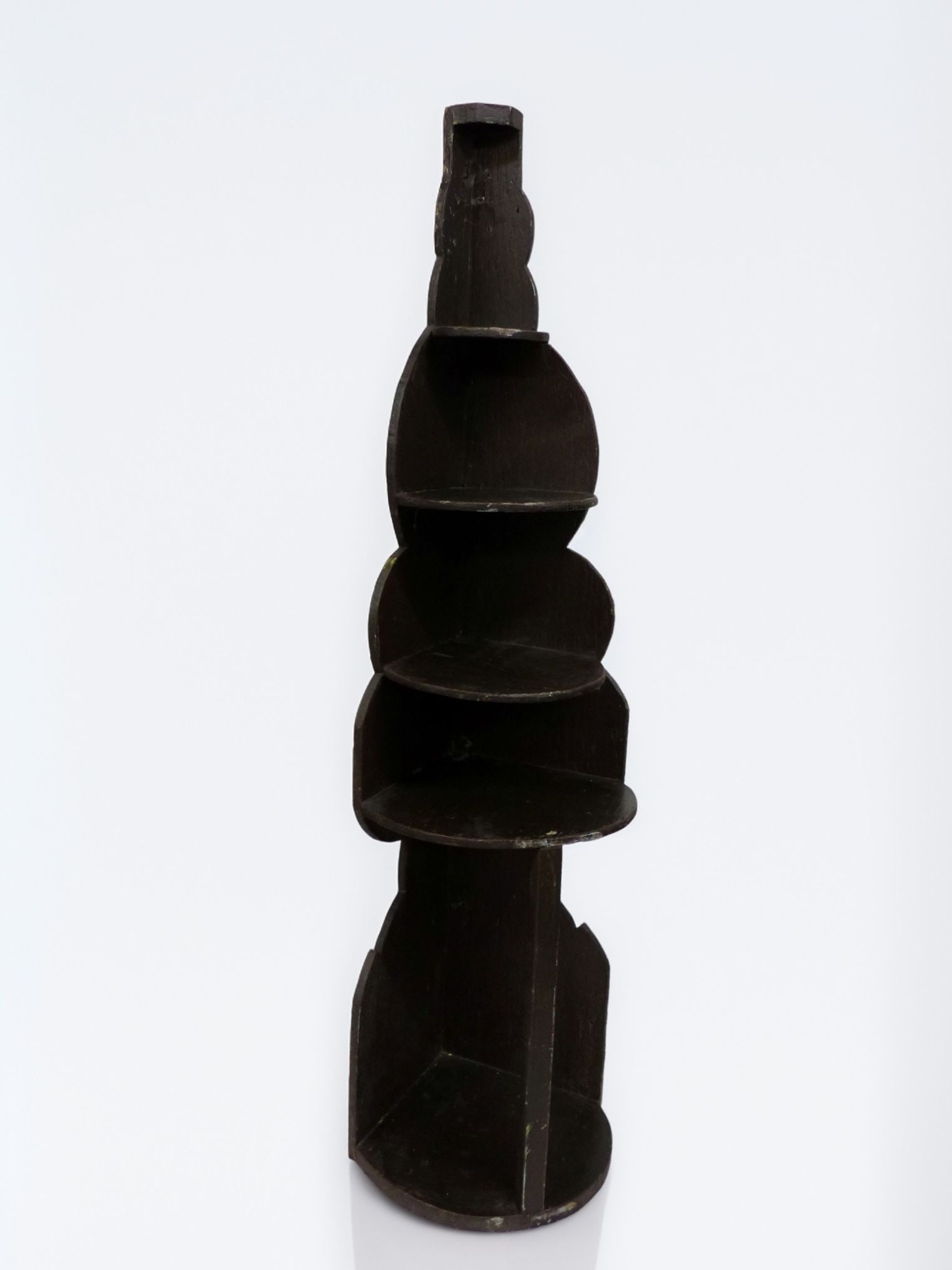 Folk Art Corner Shelf (Unusual Design) (1 of 3)