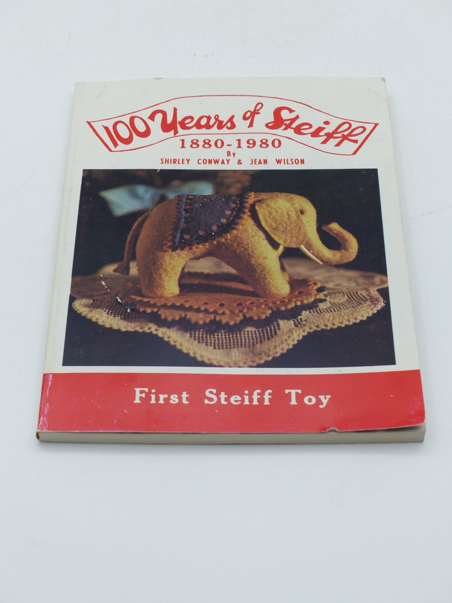 Hundred Years of Snuff 1880-1980â€ Reference Book: This reference book, titled "Hundred Years of Steiff 1880-1980," authored by Shirley Conway and Jean Wilson, chronicles the rich history and evolution of the iconic Steiff toy brand over a century. It