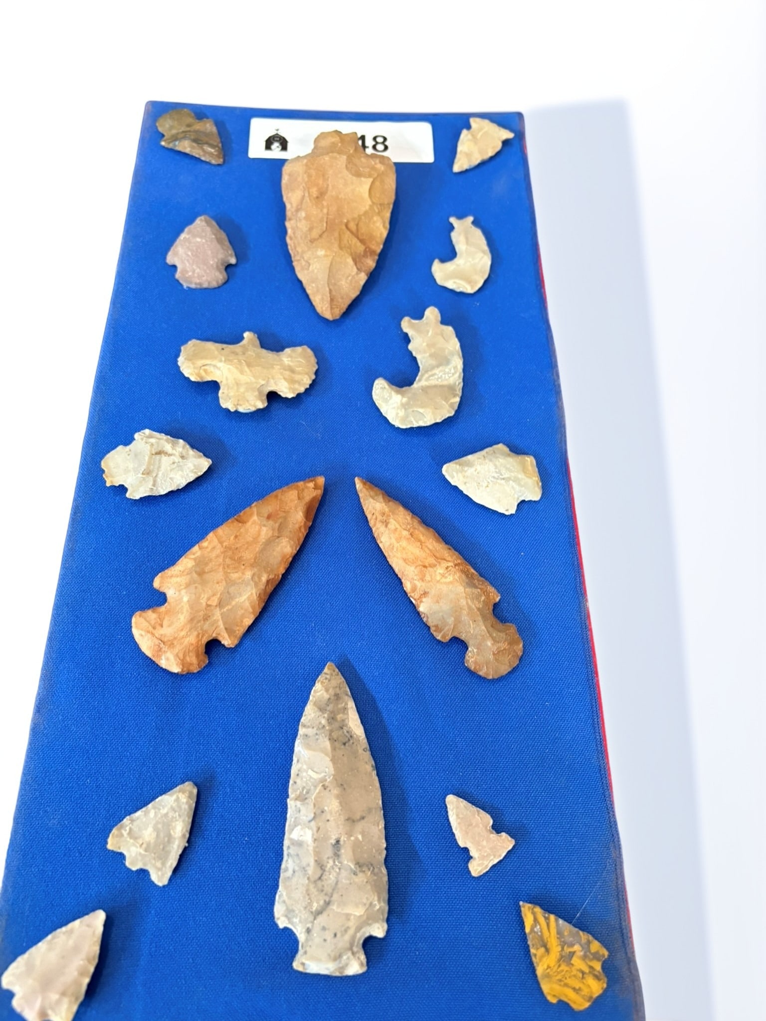 Collection of North American Native American Lithic Artifacts (1 of 3)