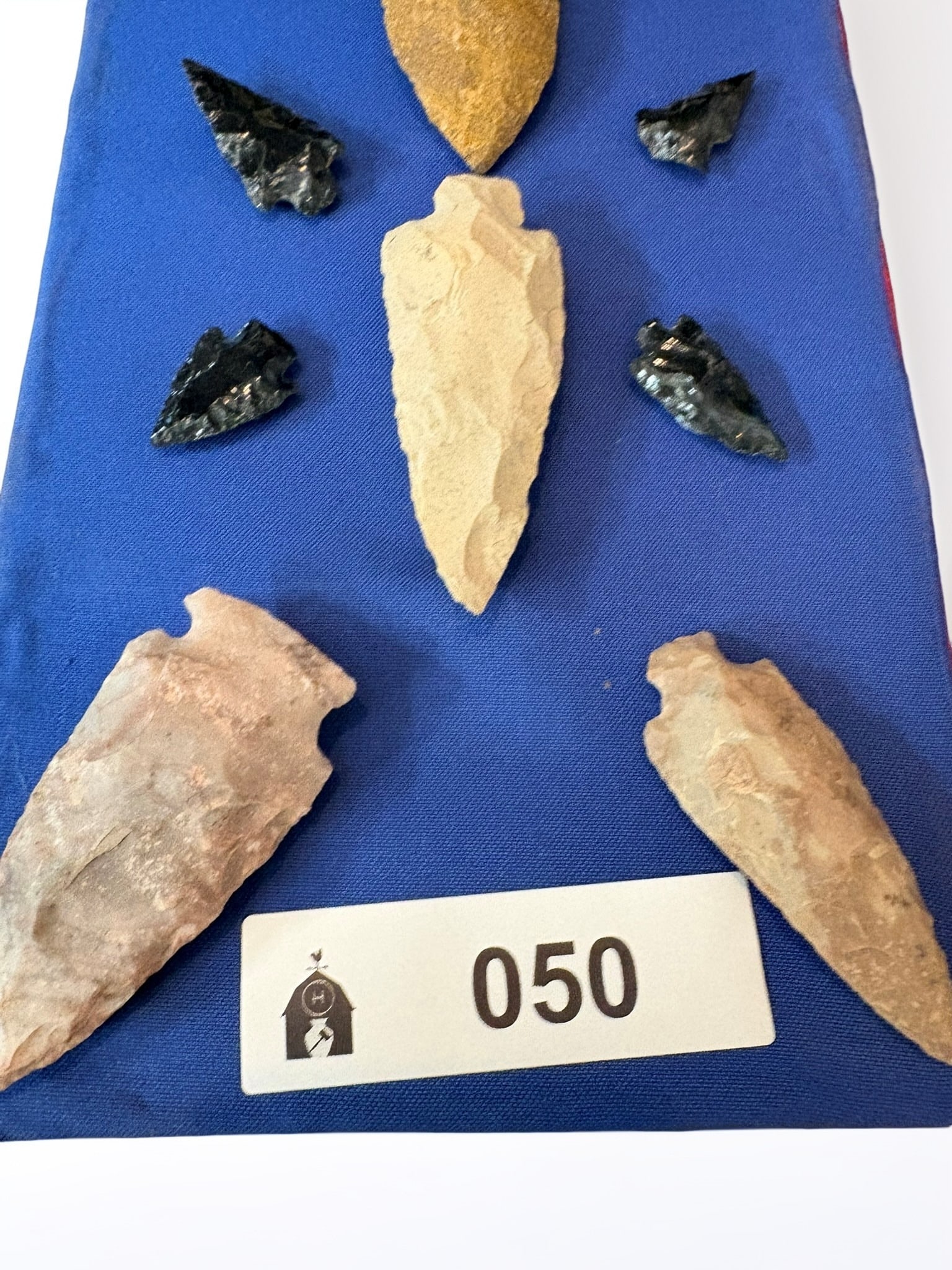 Collection of Native American Stone Projectile Points (1 of 3)