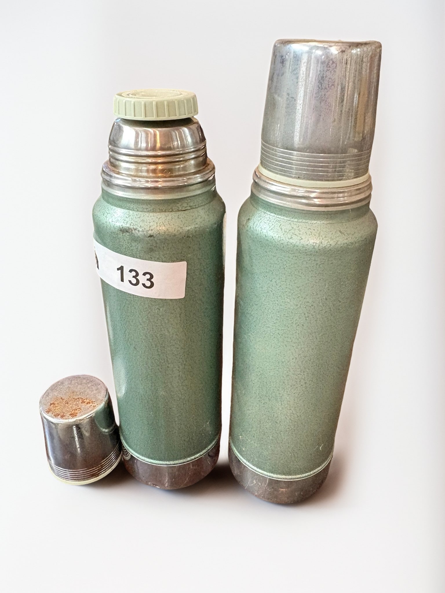 Pair of Vintage Stanley Thermos Bottles (1 of 1)