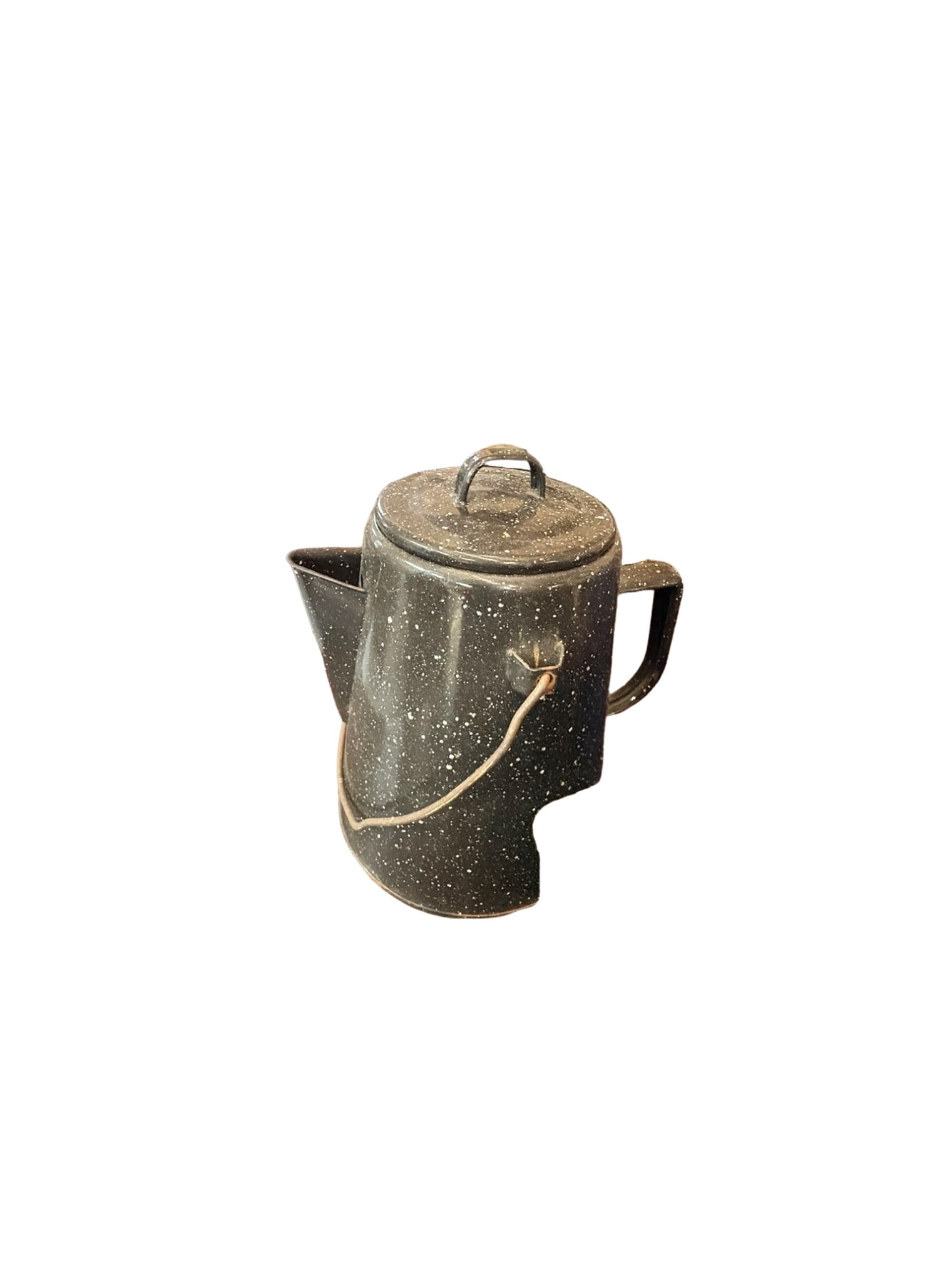 Collection of Vintage Enamelware Coffee Pots (1 of 5)
