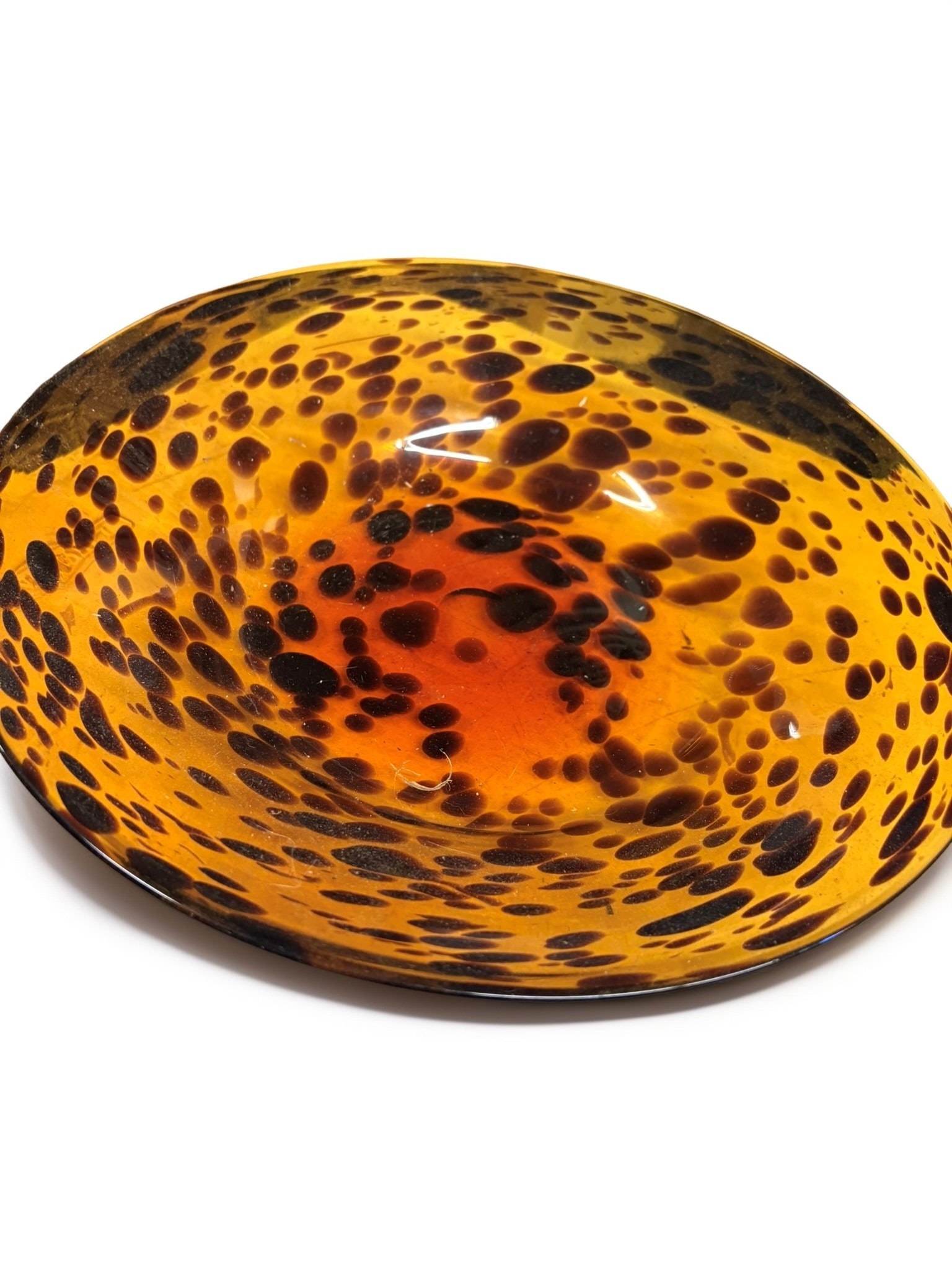 Murano Style Art Glass Hen on Nest (1 of 2)