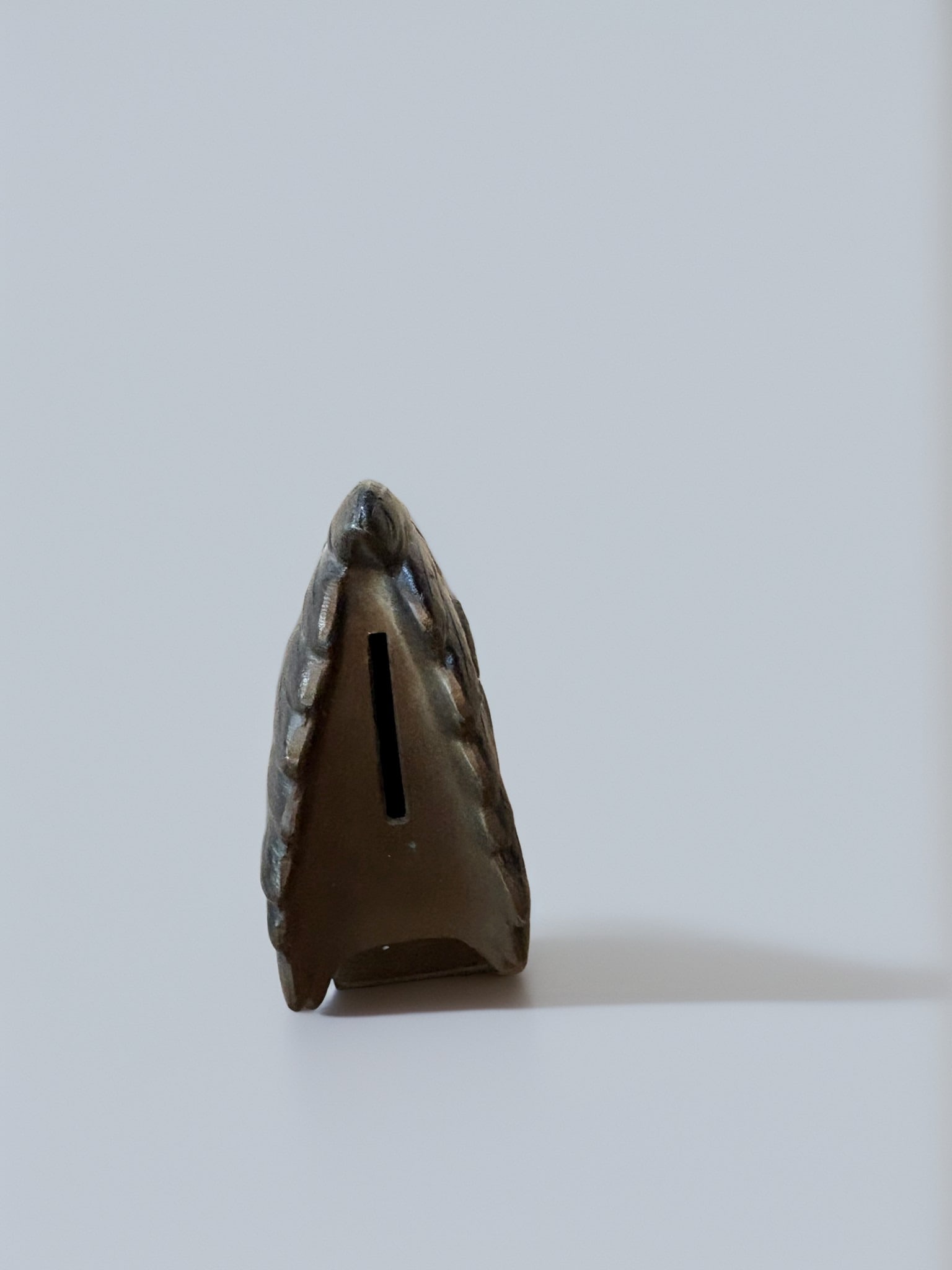 Cast Iron Indian Chief Head Still Bank (1 of 2)
