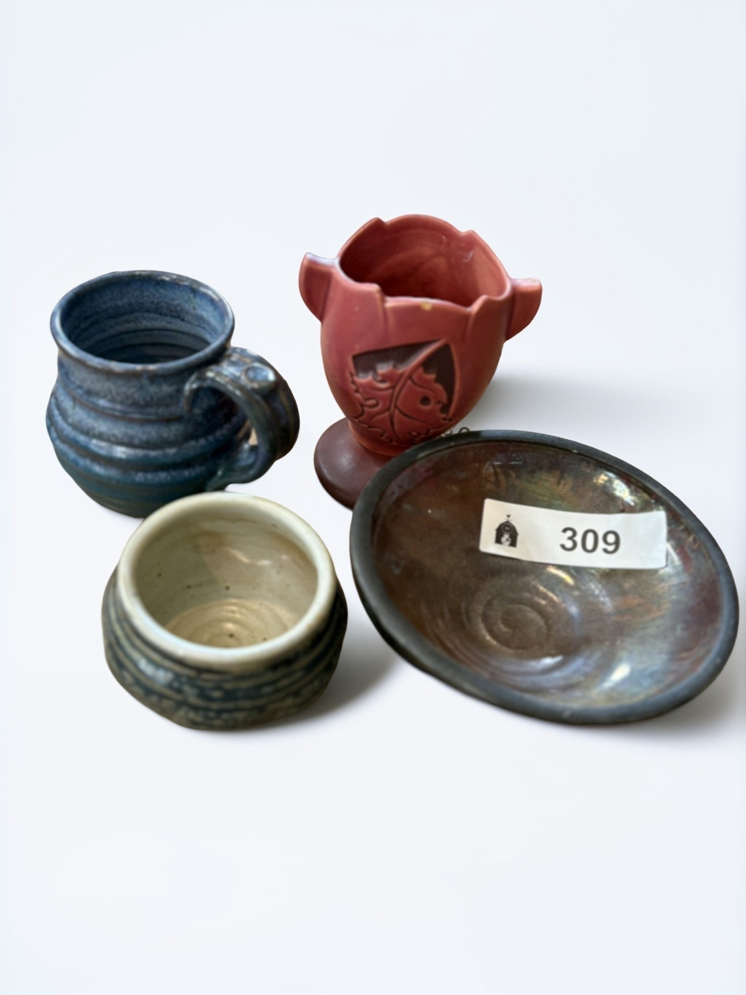 Collection of Studio Pottery and Glassware (1 of 1)