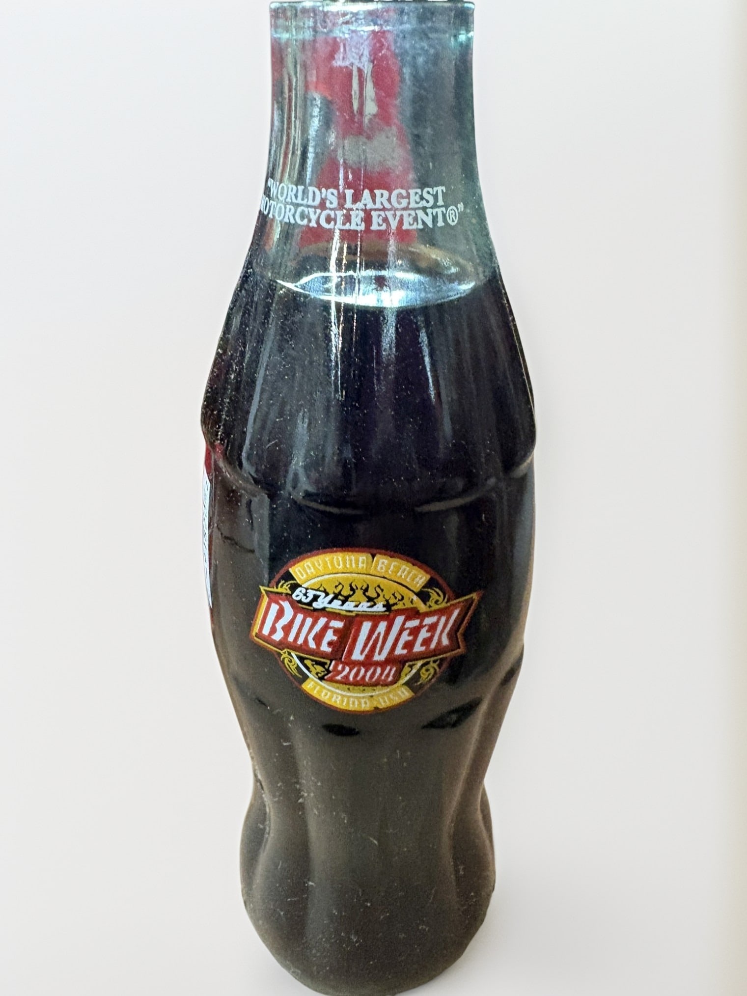 2004 Daytona Beach Bike Week Coca-Cola Six-Pack: This set features a commemorative six-pack of Coca-Cola Classic glass bottles celebrating the 63rd annual Daytona Beach Bike Week in 2004. Each bottle features a specialized label designating the