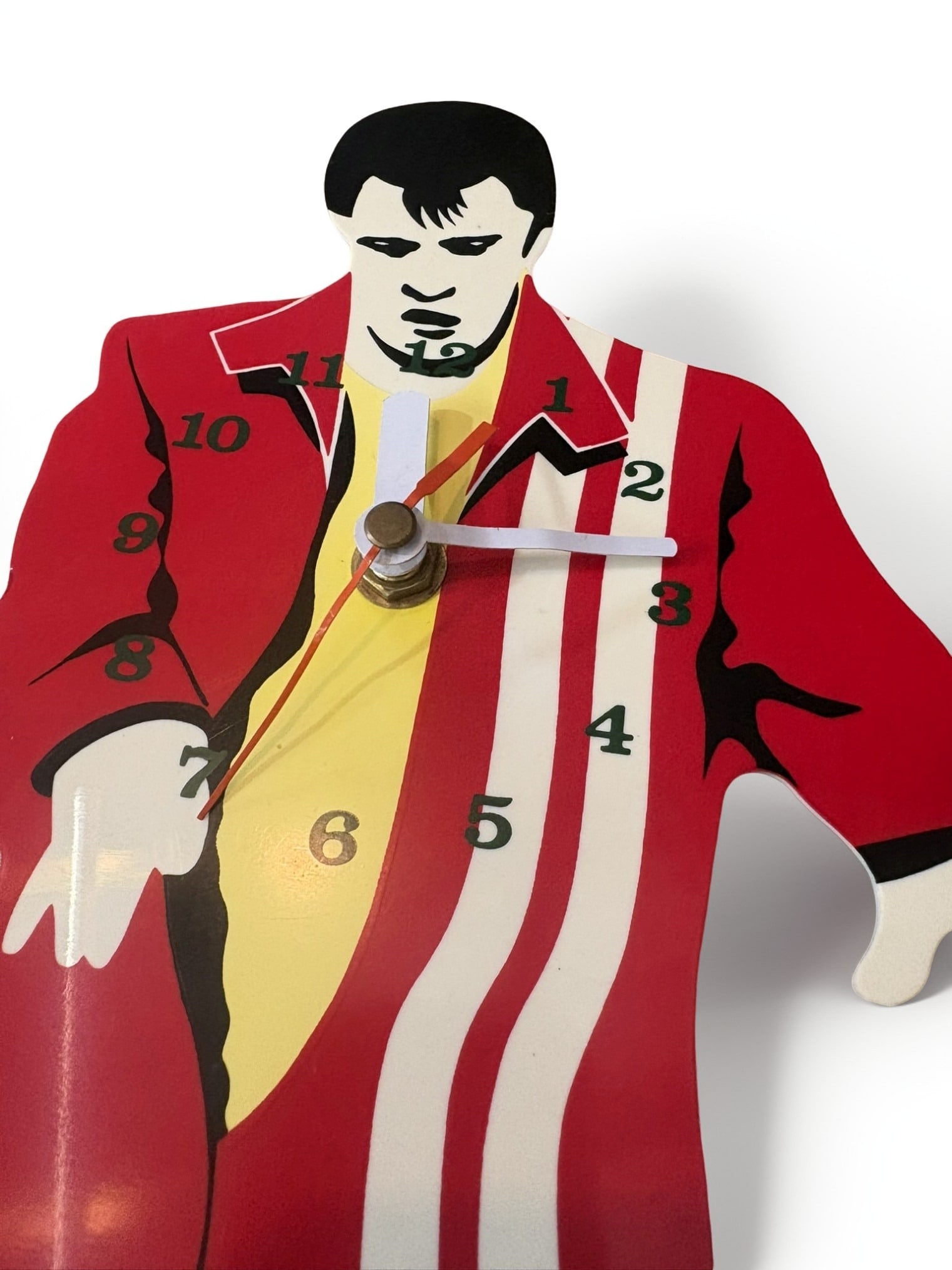 Elvis Presley Stylized Novelty Wall Clock (1 of 2)