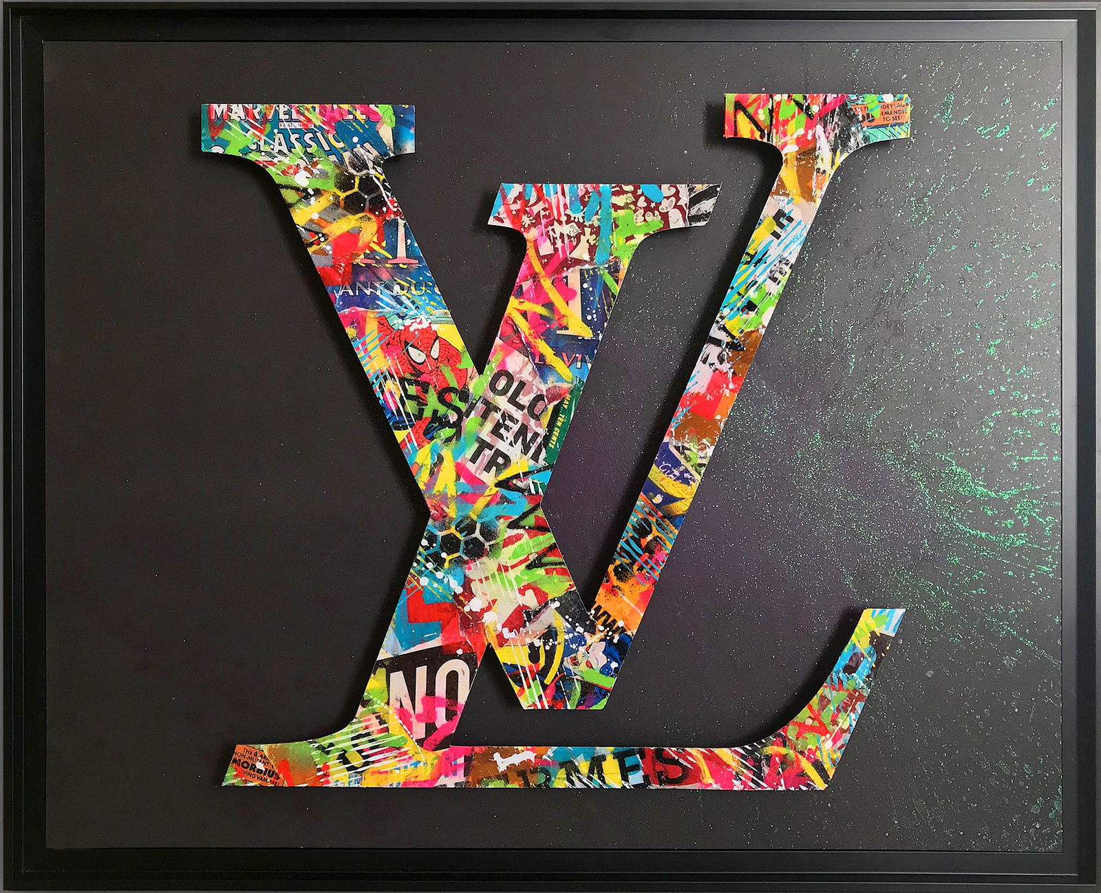 Aiiroh - LV Affiche et technique mixte sur Dibond (1 of 1)