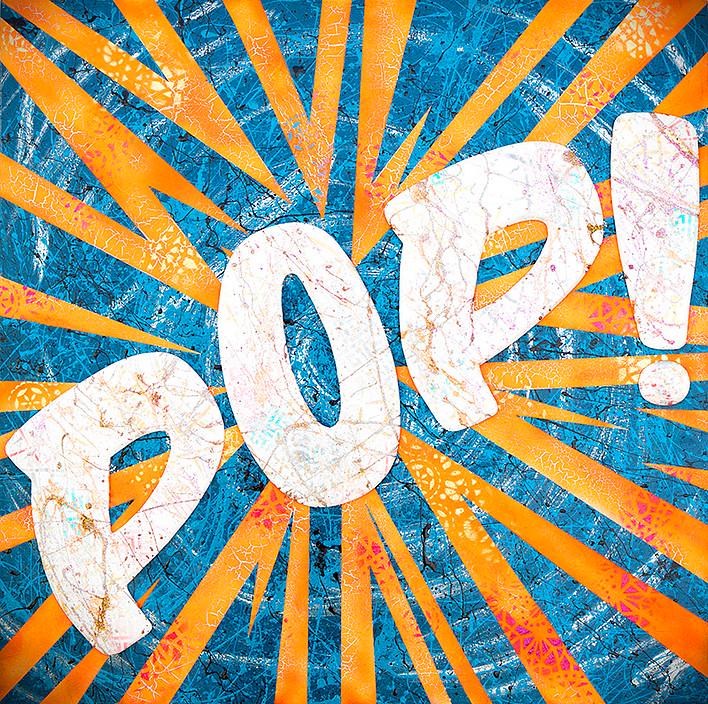 Brayden Bugazzi - POP !  Technique mixte sur bois (1 of 1)