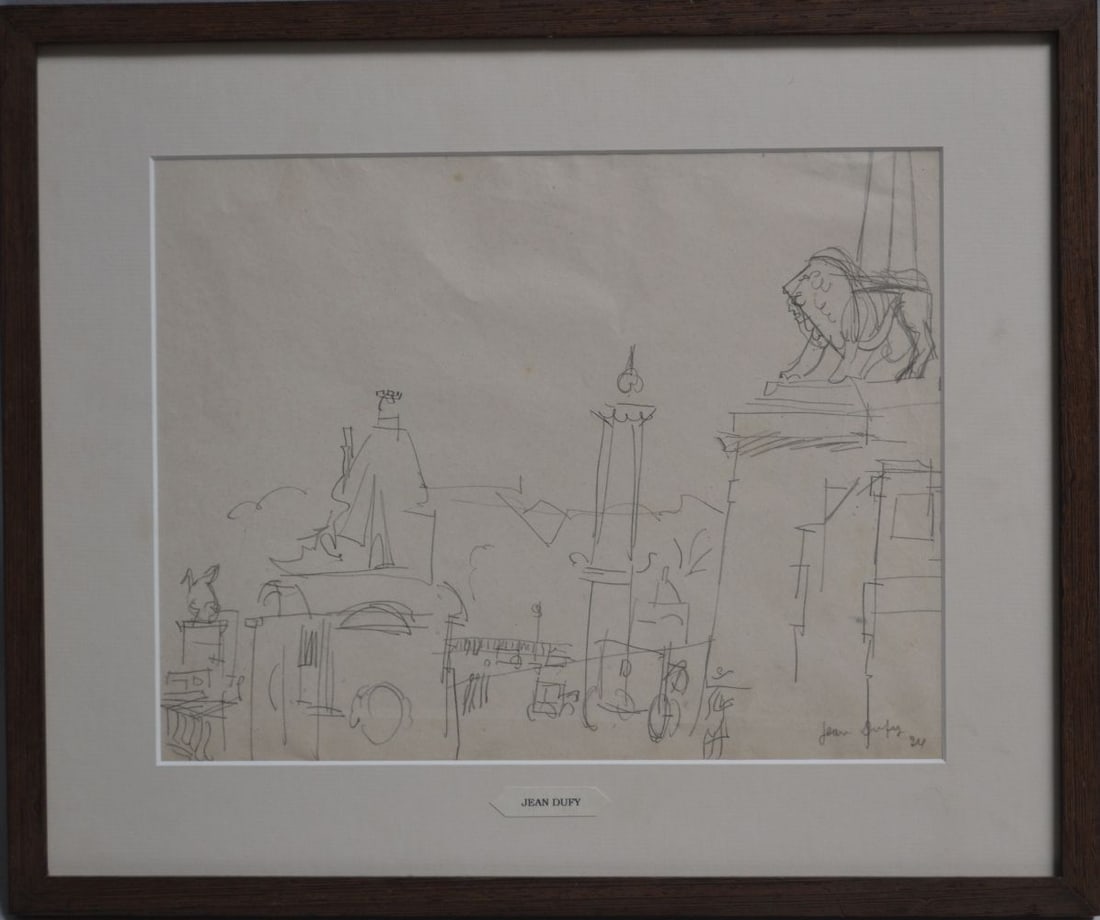 Jean Dufy - Paris, la place de la Concorde, 1924 (1 of 3)