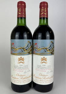 Vin - Mouton Rothschild 1981: Vin - Mouton Rothschild 19812 bottle 0.75LPauillac 1er Grand cru Good condition