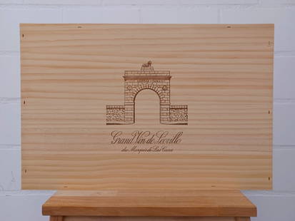 Vin - Chateau Leoville Las Cases - 2018: Vin - Chateau Leoville Las Cases - 2018Caisse en bois de 6 Bouteilles 0.75Cl2018Bordeaux - Saint-Julien - RougeTrès bon état Wooden case of 6 bottles 0.75cl2018Bordeaux - Saint-Julien - RougeVery