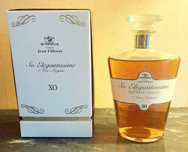 Cognac - So Elegantissime: Cognac - So Elegantissime 1 Bouteille1er Cru, X.OJean FilliouxBon etat 1 Bottle1er Cru, X.OJohn FilliouxGood condition