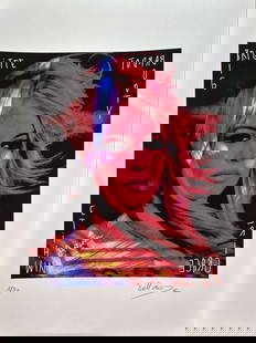 Pellarose - BBWG (Brigitte Bardot), 2025: Pellarose - BBWG (Brigitte Bardot), 2025Original digigraphy on Hahnemühle Albrecht Dürer 210 gr paper, signed in pencil and numbered /30, Very good condition, 80 x 60 cm.Digigraphie originale sur