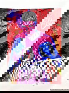Pellarose - The Greatest (Muhammad Ali), 2025: Pellarose - The Greatest (Muhammad Ali), 2025Original digigraphy on Hahnemühle Albrecht Dürer 210 gr paper, signed in pencil and numbered /30, Very good condition, 80 x 60 cm.Digigraphie originale