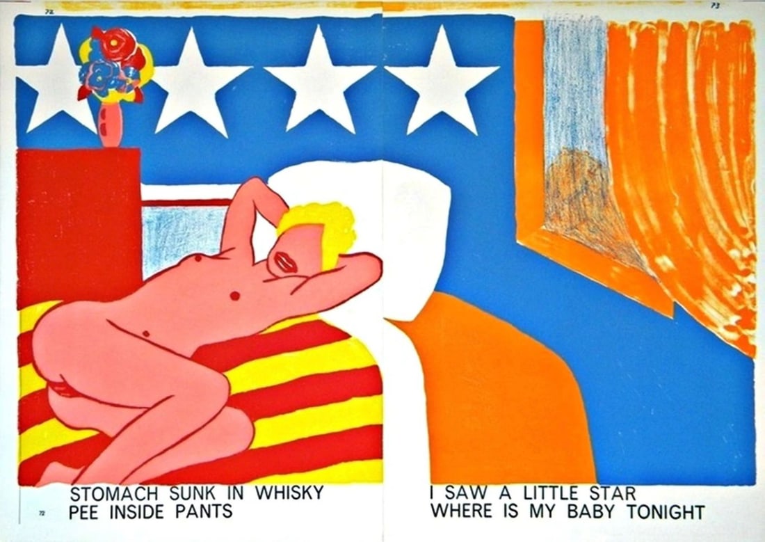 Tom Wesselmann - Stomach Sunk In Whisky, 1964 (1 of 1)