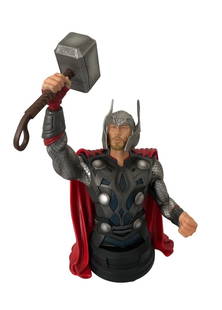 Marvel Studios - Thor The Mighty Avenger signed by Chris Hemsworth, 2011: Marvel Studios - Thor The Mighty Avenger signed by Chris Hemsworth, 2011Beautifully detailed resin bust of Thor, hand signed in bold silver by Chris Hemsworth and numberd 144/300. Comes with COA in