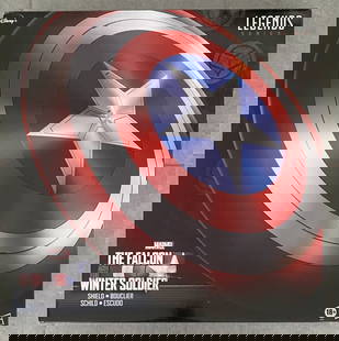 Hasbro x Marvel Studios - The Falcon and the Winter Soldier 60 cm Captain America Shield: Hasbro x Marvel Studios - The Falcon and the Winter Soldier 60 cm Captain America ShieldThis premium role-playing shield is inspired by the shield that appears in the Marvel Entertainment Galaxy in