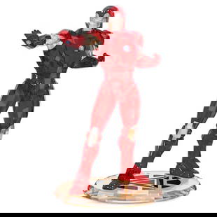 Marvel X Swarovski - Iron Man: Marvel X Swarovski - Iron ManBeautifully crafted with 723 facets, the character is boldly brought to life in signature color and poses with his famous repulsor weaponry, making this design an