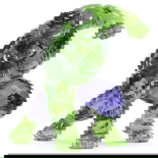 Marvel X Swarovski - Hulk: Marvel X Swarovski - HulkThe design features 578 facets, including the exacting detail of Hulk’s muscles, and shows him in a dynamic action pose with his fist at the ready. Decoration object. Not a