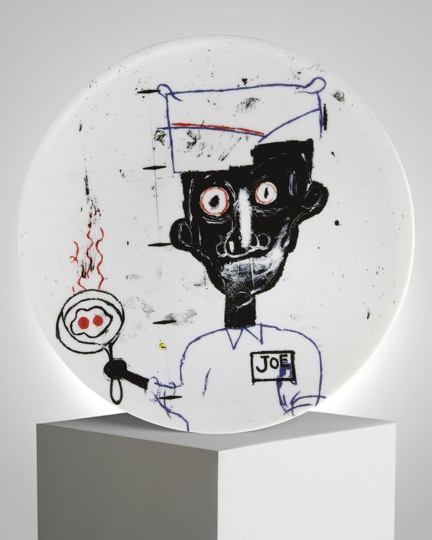 Jean Michel Basquiat (after) Eyes And Eggs