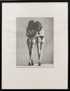 John Swannell - The Fashion Collection, c. 1986: John Swannell - The Fashion Collection, c. 1986Photographic print on chamois colored Kaskad Regency 225 gsm paper, not signed, not numbered. Limited edition of 500. Extracted from the limited edition
