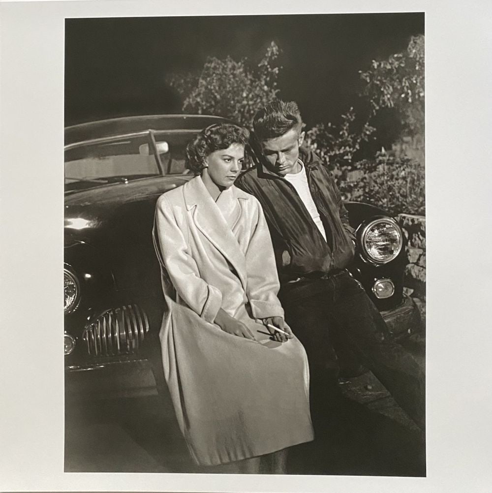 James Dean - photographic print: James Dean - photographic printPhotographic print on paperExtracted from the portfolio "Steve McQueen and James Dean" with preface by H.S.H. Albert of MonacoPublisher: Jay Gatsby, Monaco, 2015Limited