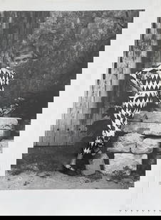 Lucien Clergue - L'Arlequin, Arles, 1955: Lucien Clergue - L'Arlequin, Arles, 1955Photographic print on paper, not signed, not numbered. Publisher: Taco Verlagsgesellschaft & Agentur mbH, Berlin, 1988. Good condition, 43 x 30.5 cm.Tirage