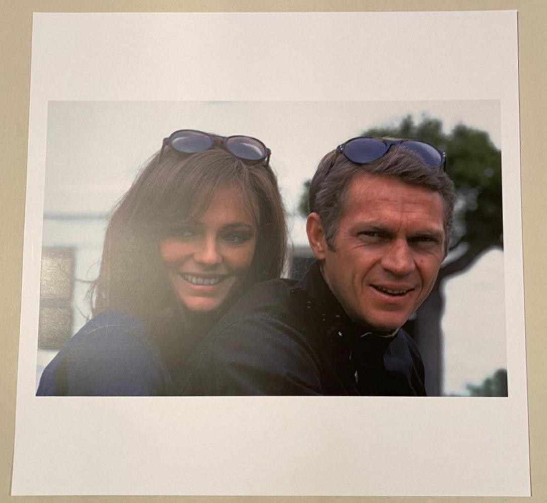 Steve McQueen - photographic print: Steve McQueen - photographic printPhotographic print on paperExtracted from the portfolio "Steve McQueen and James Dean" with preface by H.S.H. Albert of MonacoPublisher: Jay Gatsby, Monaco, 2015Limit