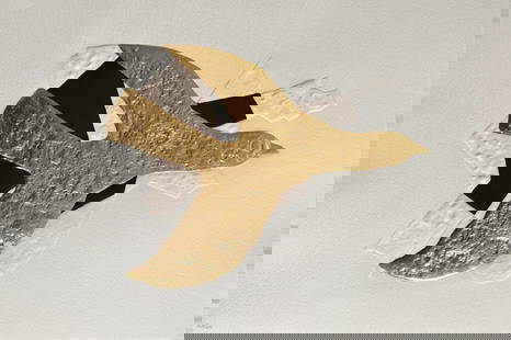 Georges Braque (after) - Céphalé, 1971: Georges Braque (after) - Céphalé, 1971Embossed engraving embellished with gold leaf on Arches paper, not signed, numbered 208/225. This composition was molded in relief by Heger de Lowenfeld after