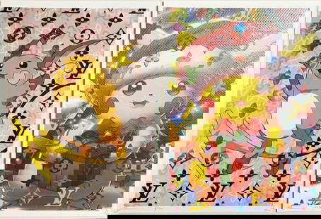 Death NYC - Pikachu LV, 2024: Death NYC - Pikachu LV, 2024Set of 2 archival prints on textured fine art watercolor paper, hand-signed by artist and numbered /100. Good condition, 30 x 21 cm.Lot de deux tirages d'archives sur