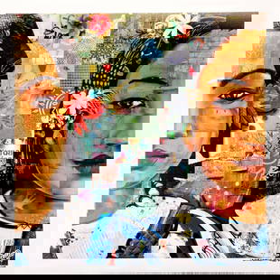 Ary Kp - La mie Gauguin: Ary Kp - La mie Gauguin Original poster on modern matte coated paper 200 g Limited edition of 50 ex, hand-signed and numbered by the artist 70 x 70 cmAffiche originale sur papier couché mat moderne