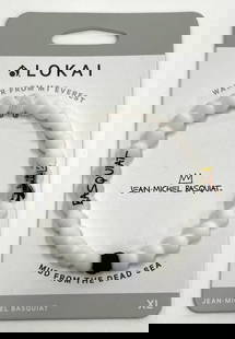 Jean Michel Basquiat - Bracelet: Jean Michel Basquiat - Bracelet Limited edition by Lokai Size XLGood condition Édition limitée par LokaiTaille XLBon état