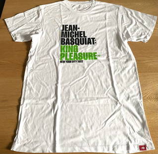 Jean Michel Basquiat - T-Shirt: Jean Michel Basquiat - T-Shirt T-Shirt WhiteSize XLNeww York City 2022New T-shirtWhiteTaille XLNew York2022Nouveau